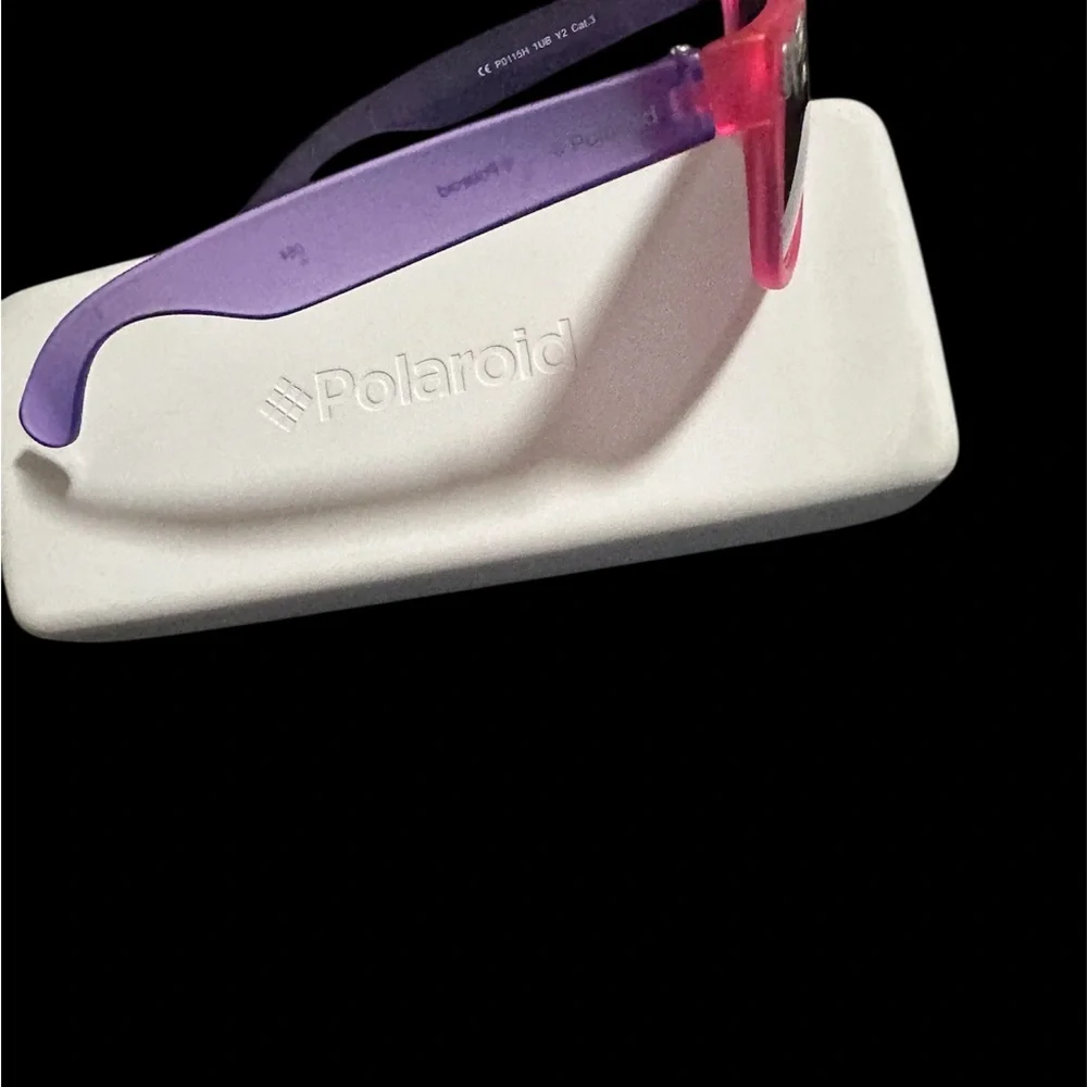 Polaroid Beige Sunglasses Case